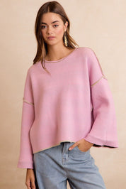 Flip Side Reversible Stripe Sweater - Westly