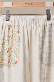 Florence Boho Patchwork Wide - Leg Pants - Westly