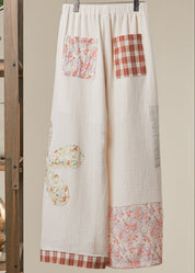 Florence Boho Patchwork Wide - Leg Pants - Westly