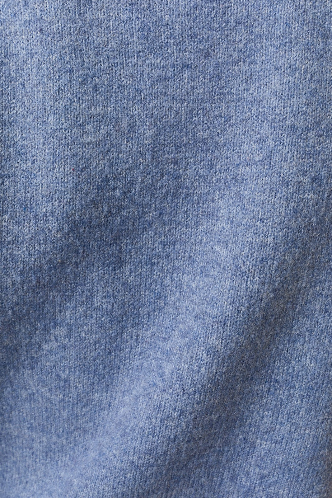 Florine Puff Sleeve Mock Neck Top - Dusty Blue