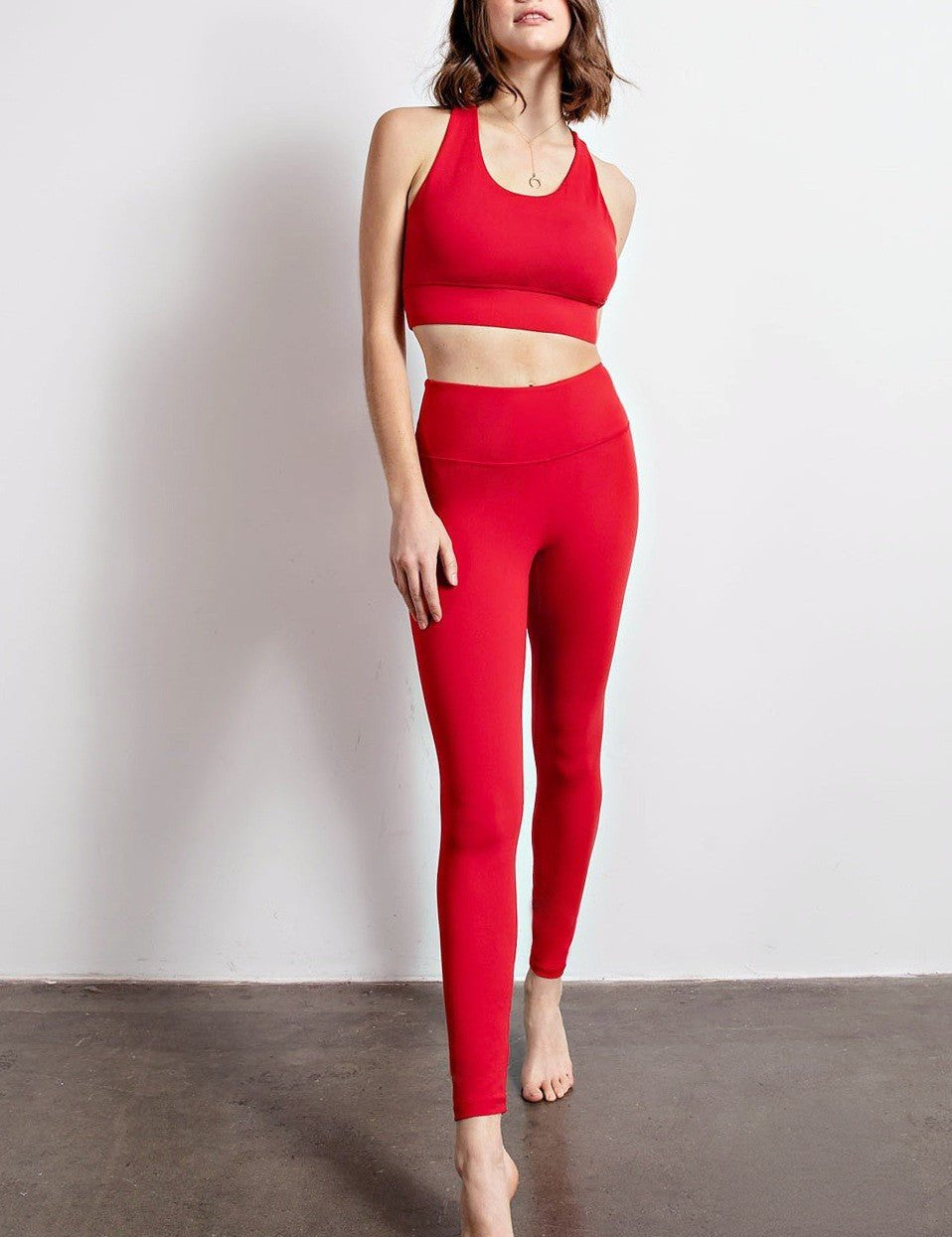 Footwork Double-Seam High Rise Leggings - Westly
