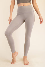 Footwork Double-Seam High Rise Leggings in Stone Taupe, photo 2