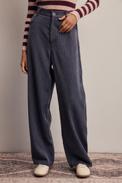 Frame of Mind Herringbone Wide Leg Pants - Westly