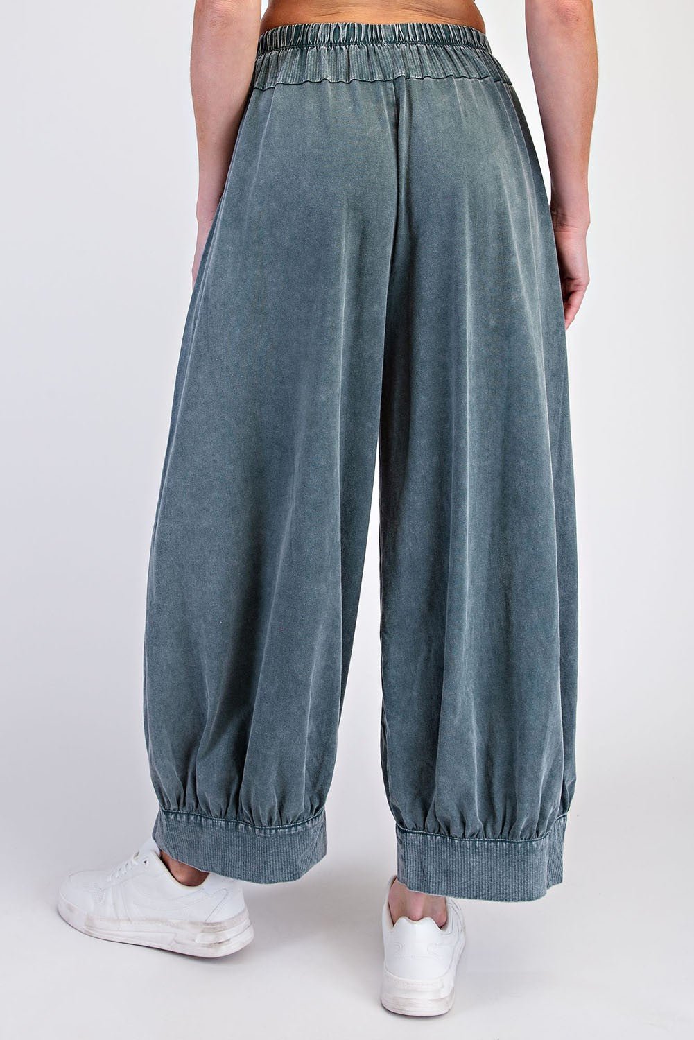 Free Flow Washed Cotton Balloon Pants - Westly
