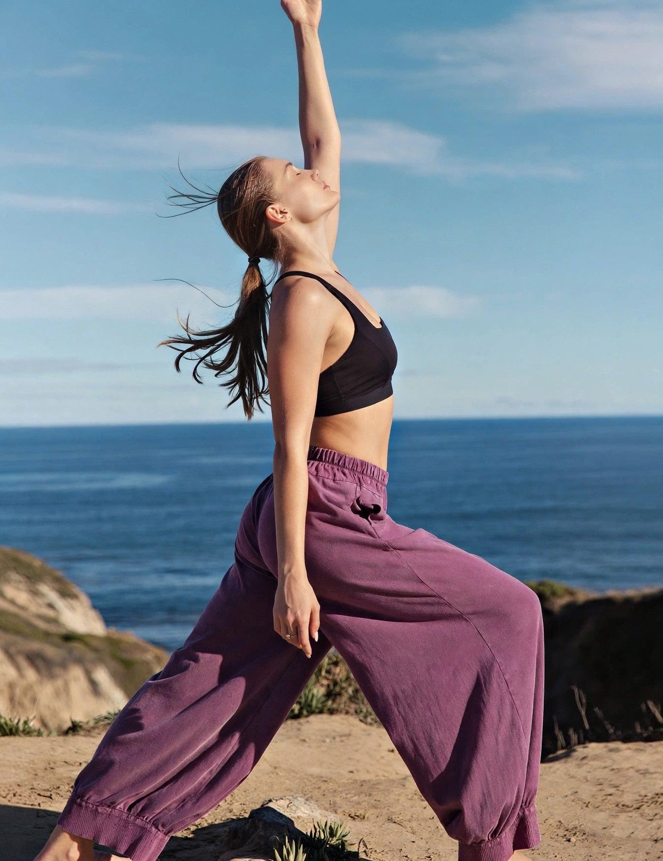 Free Flow Washed Cotton Balloon Pants - Westly