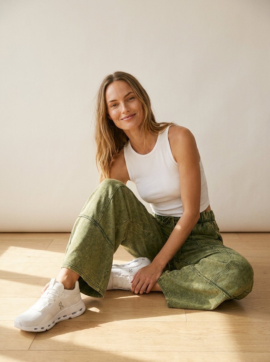 Freeform French Terry Exposed Seam Pants - Westly