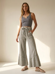 Freeform French Terry Exposed Seam Pants - Westly