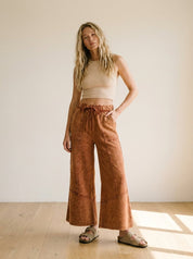 Freeform French Terry Exposed Seam Pants - Westly