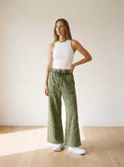 Freeform French Terry Exposed Seam Pants - Westly
