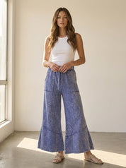 Freeform French Terry Exposed Seam Pants - Westly