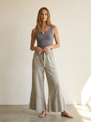Freeform French Terry Exposed Seam Pants - Westly