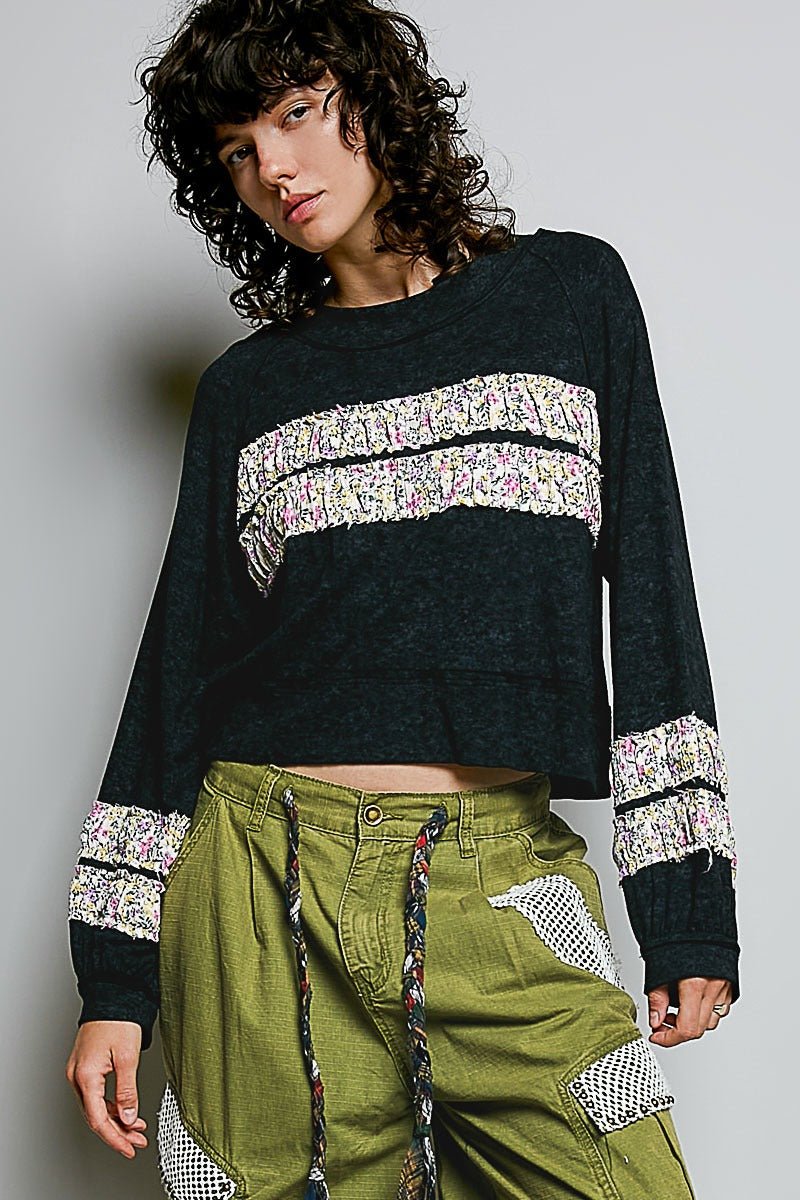 Frill Seeker Balloon Sleeve Top - Westly