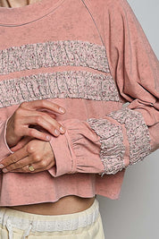 Frill Seeker Balloon Sleeve Top - Westly