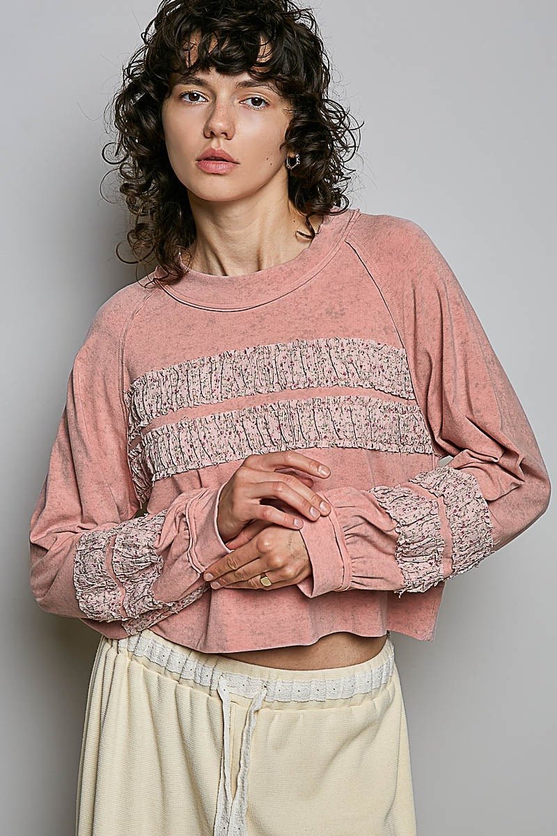Frill Seeker Balloon Sleeve Top - Westly
