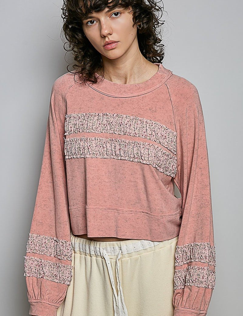 Frill Seeker Balloon Sleeve Top - Westly
