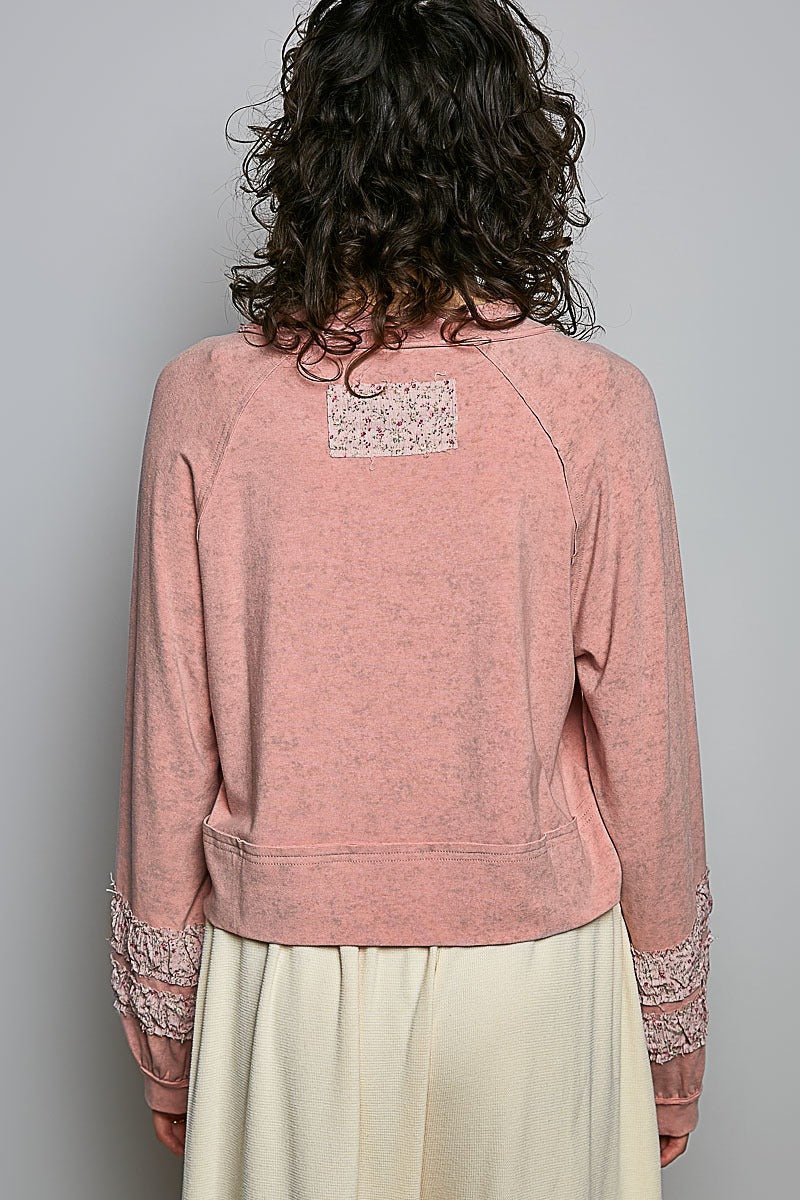 Frill Seeker Balloon Sleeve Top - Westly