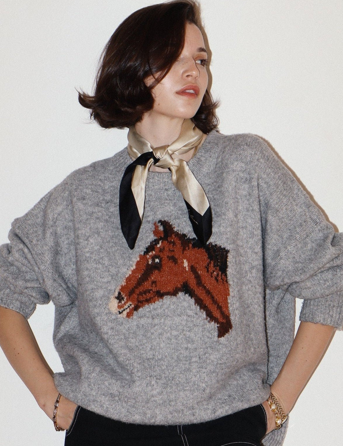 Front Runner Horse Graphic Sweater - Westly