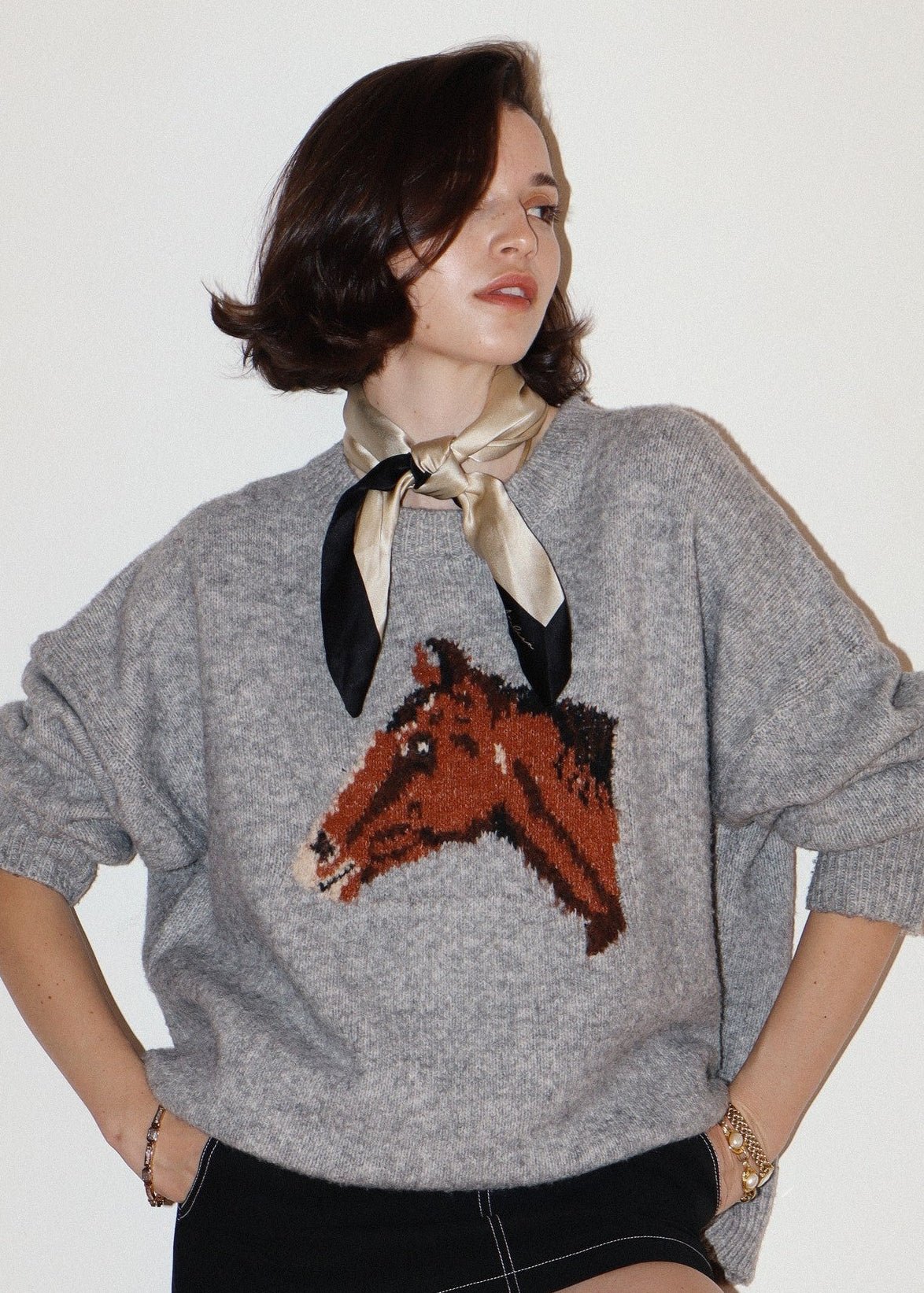 Front Runner Horse Graphic Sweater - Westly