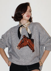 Front Runner Horse Graphic Sweater - Westly