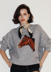 Front Runner Horse Graphic Sweater - Westly