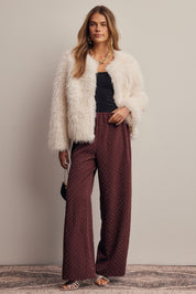 Frostbite Shaggy Faux Fur Jacket - Westly