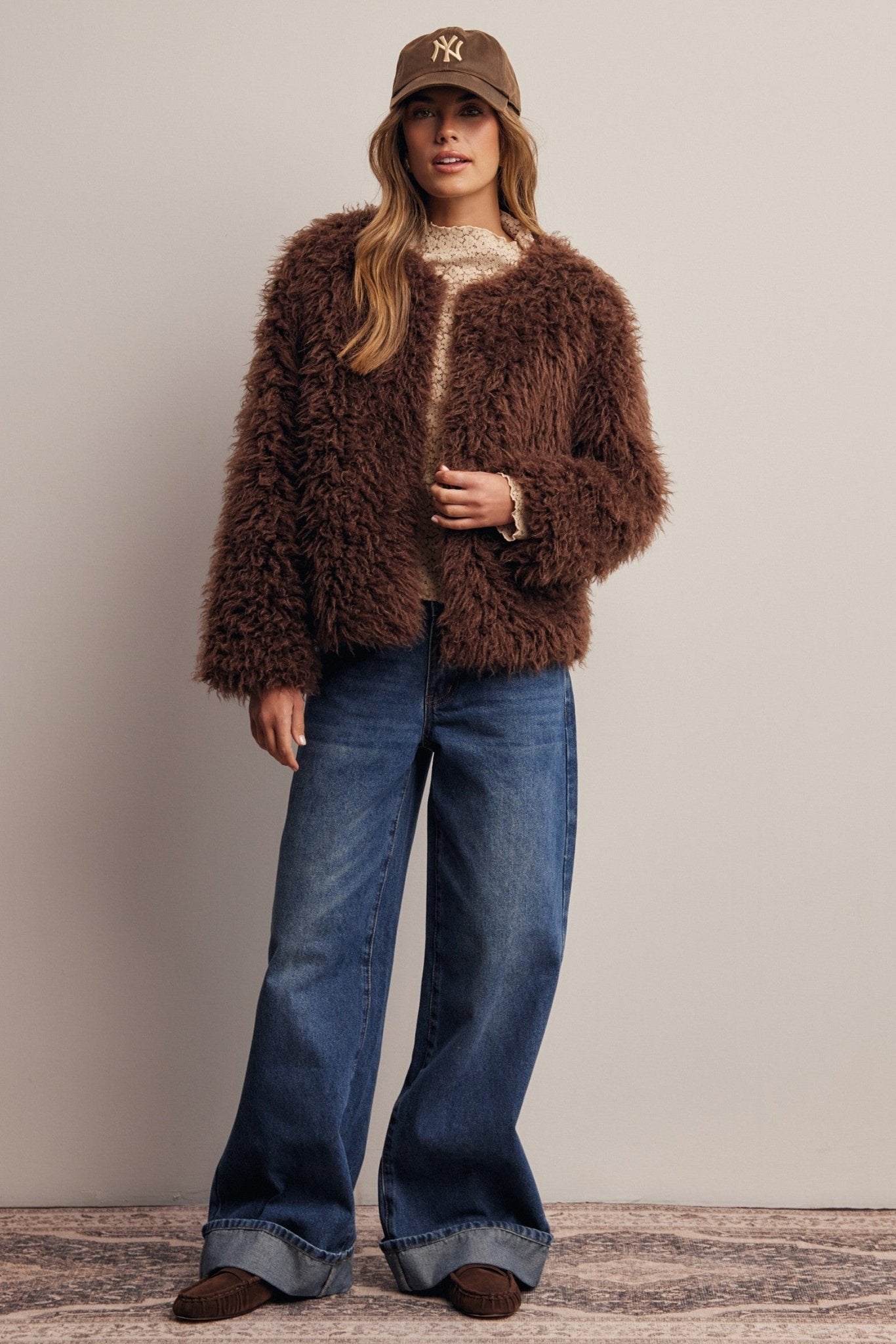 Frostbite Shaggy Faux Fur Jacket - Westly