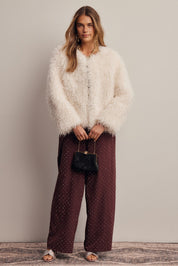 Frostbite Shaggy Faux Fur Jacket - Westly