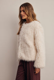 Frostbite Shaggy Faux Fur Jacket - Westly