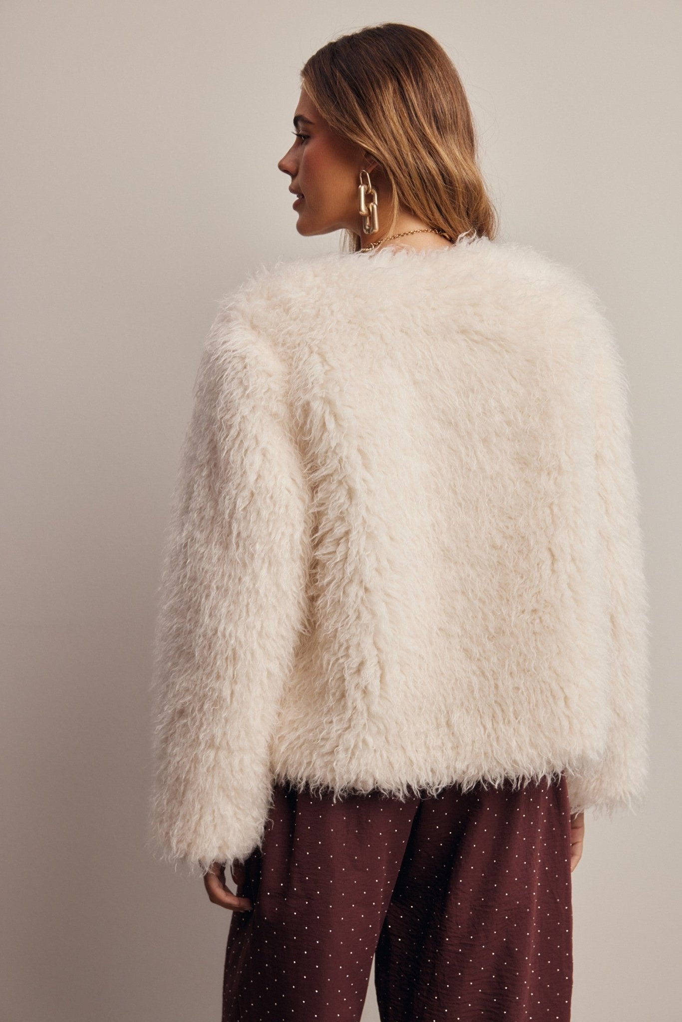 Frostbite Shaggy Faux Fur Jacket - Westly