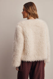 Frostbite Shaggy Faux Fur Jacket - Westly