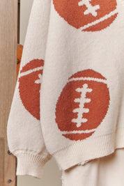 Game Day Button V - Neck Cardigan - Westly