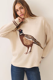 Gamekeeper Pheasant Mock Neck Sweater - Westly