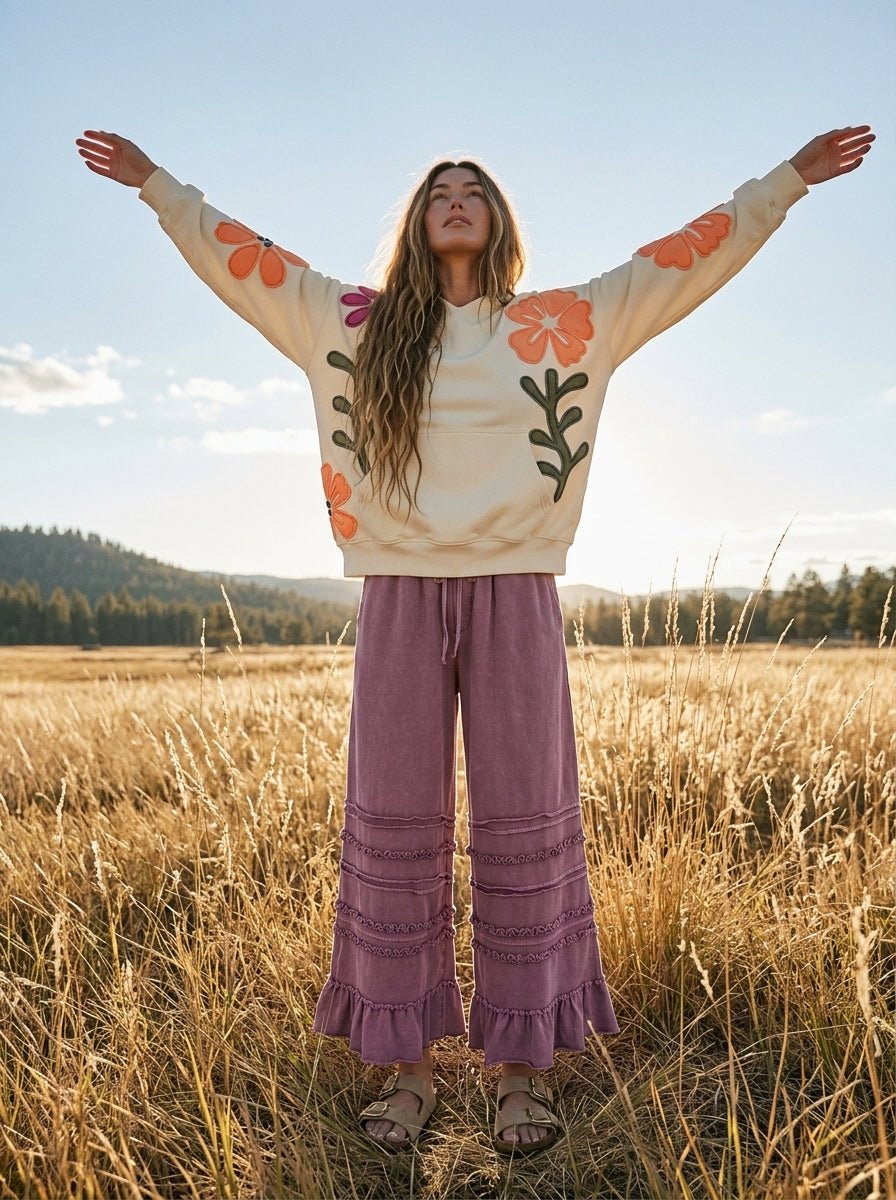 Garden Party Patchwork Hoodie - Westly