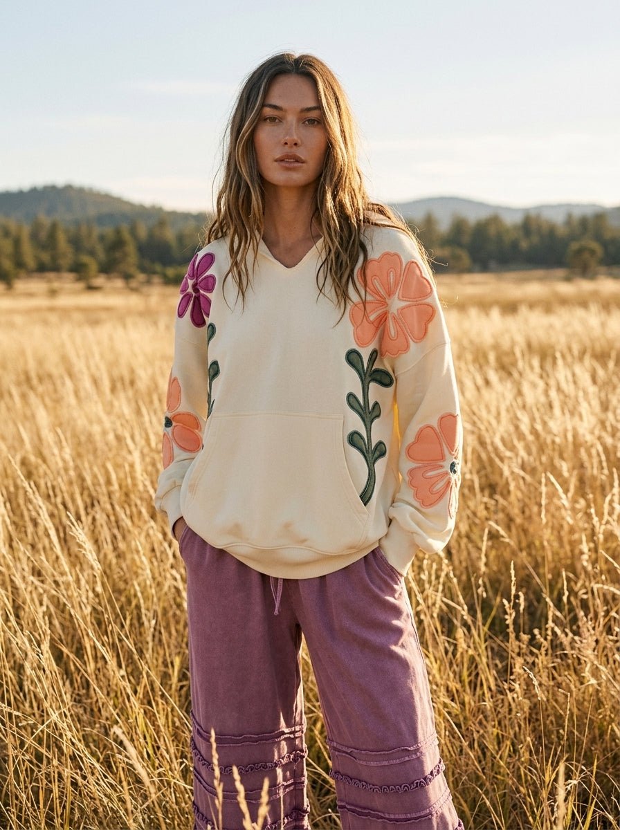 Garden Party Patchwork Hoodie - Westly