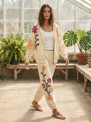 Garden Party Washed Patchwork Joggers - Westly