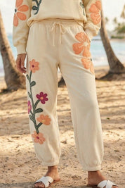 Garden Party Washed Patchwork Joggers - Westly