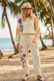 Garden Party Washed Patchwork Joggers - Westly