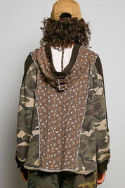Georgia Camo Floral Thermal Hoodie - Westly