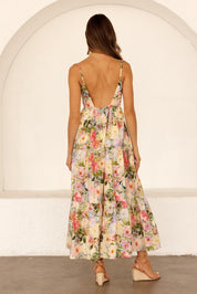 Giverny Floral Tiered Maxi Dress - Westly