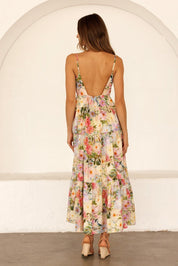 Giverny Floral Tiered Maxi Dress - Westly