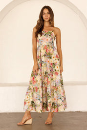 Giverny Floral Tiered Maxi Dress - Westly