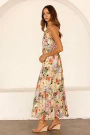 Giverny Floral Tiered Maxi Dress - Westly