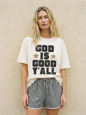 God Is Good Y’all Graphic Tee - Westly