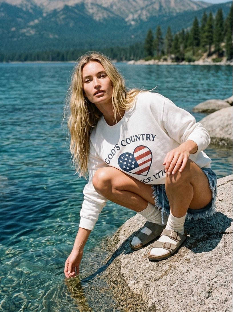 God’s Country Oversized Sweatshirt - Westly