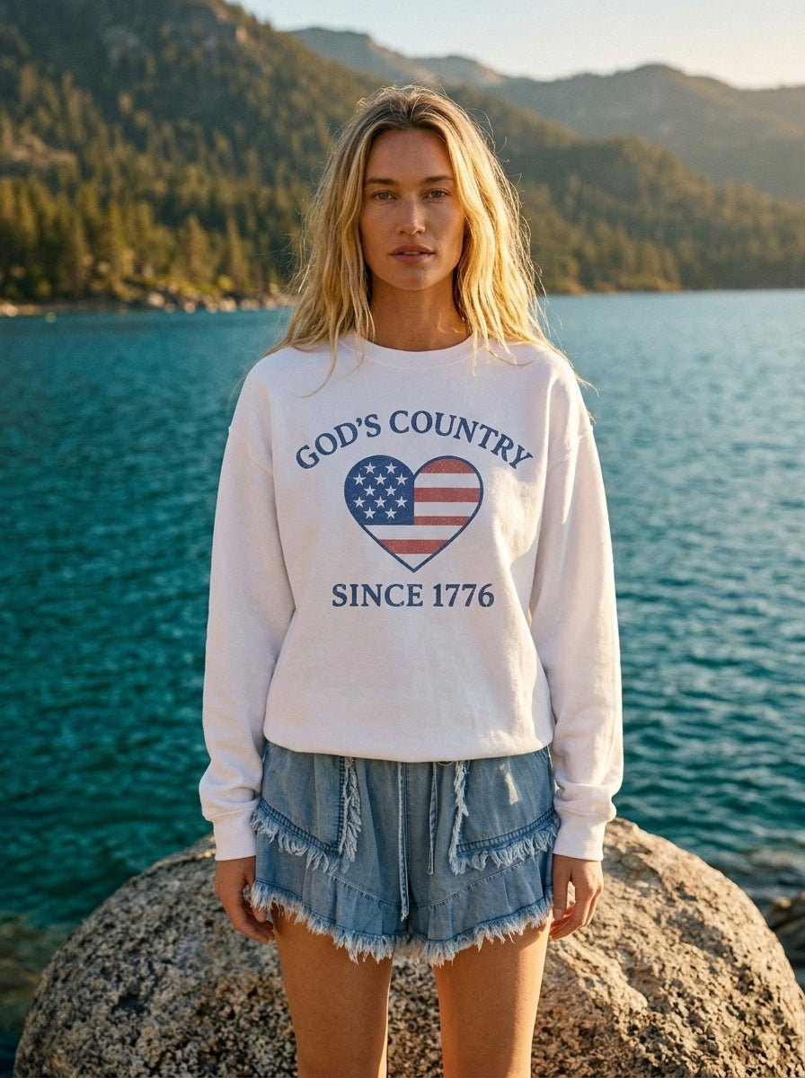 God’s Country Oversized Sweatshirt - Westly