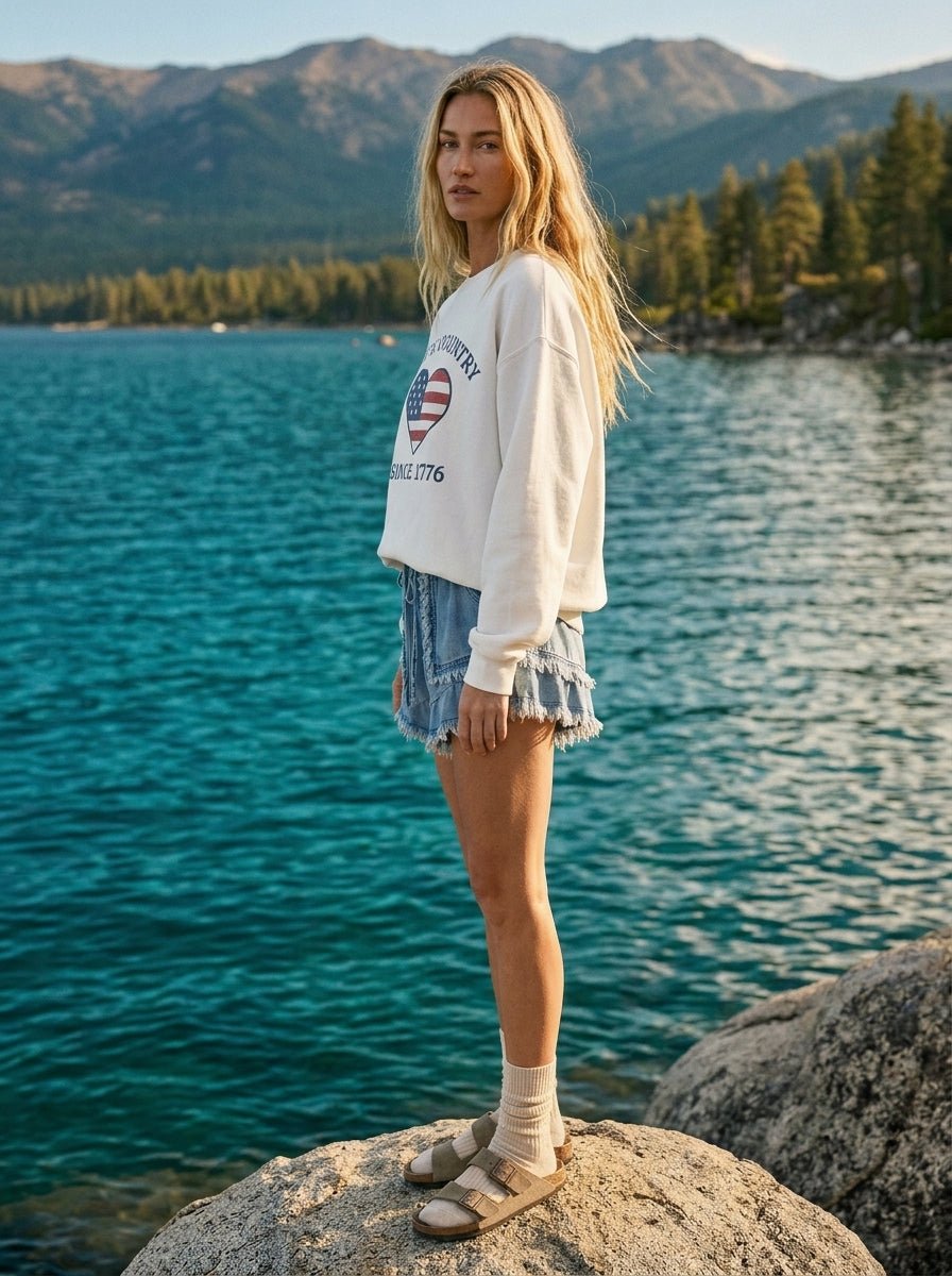 God’s Country Oversized Sweatshirt - Westly