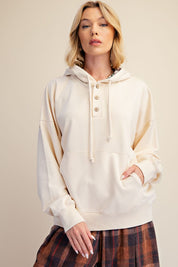 Good Company Peace Patch Washed Terry Hoodie - Westly