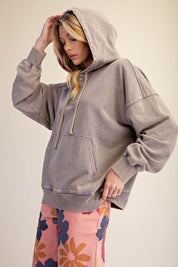 Good Company Peace Patch Washed Terry Hoodie - Westly