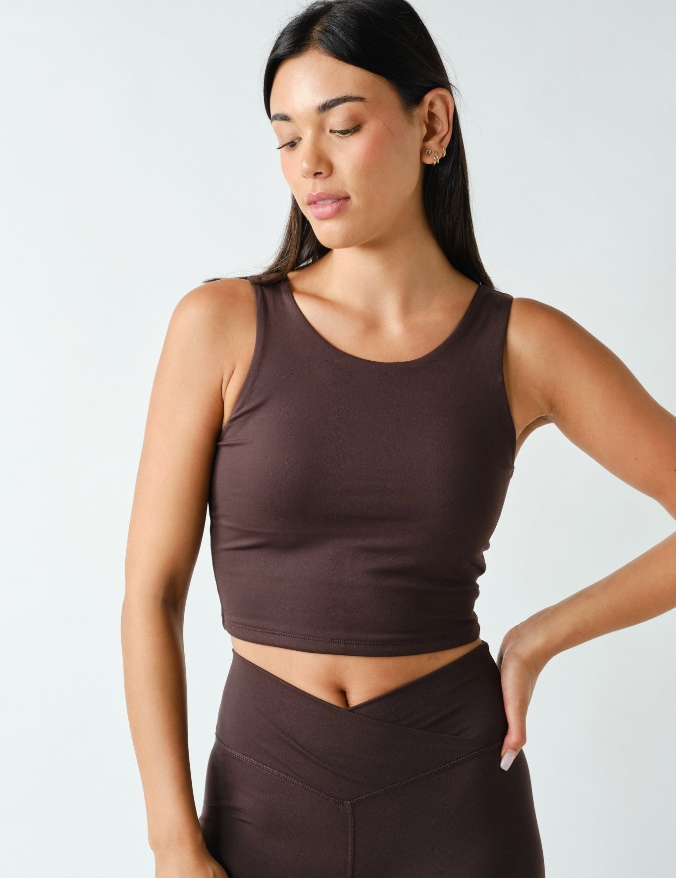 Good Form Scoop Neck Active Tank - Westly