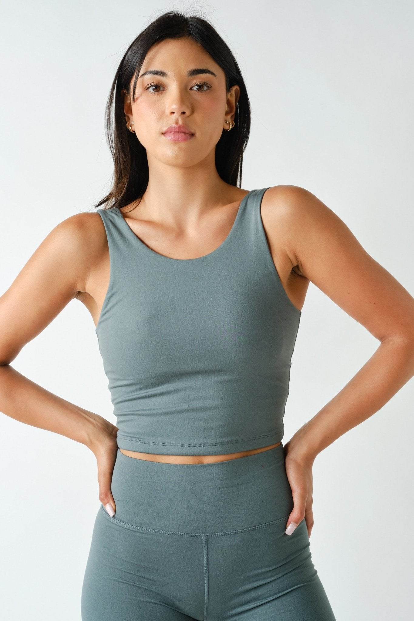 Good Form Scoop Neck Active Tank - Westly